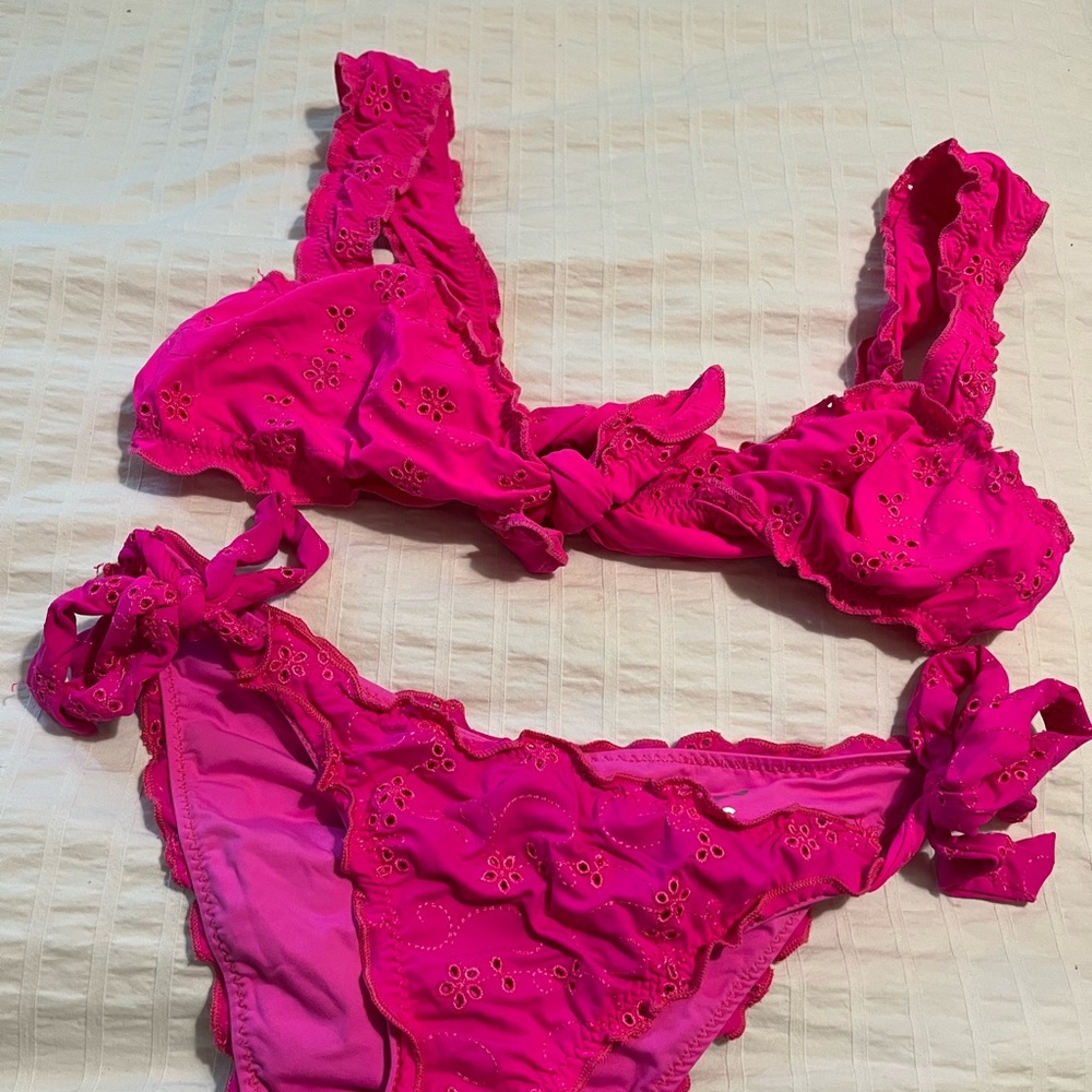 Frankie’s Colby Magenta Pink top and bottom